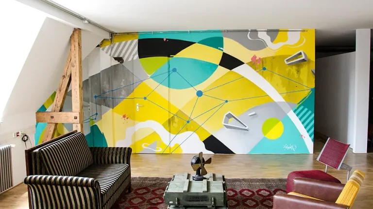 street art inredning