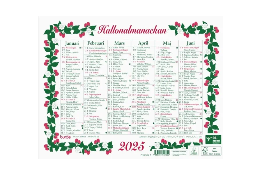 almanacka 2025